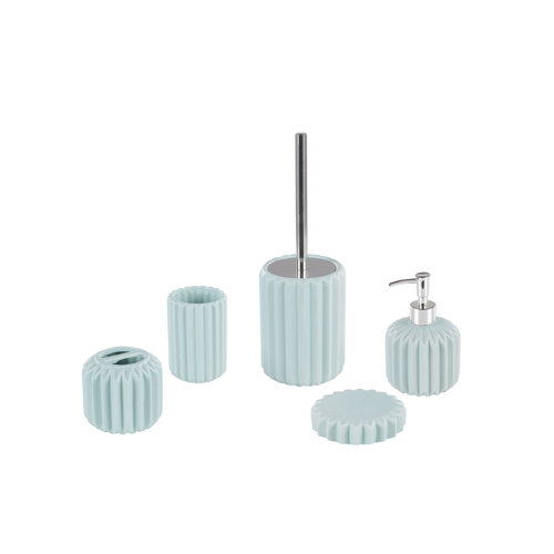 ClearAmbient 5-tlg. Badezimmerzubehör-Set Wilcoxon | Wayfair.de